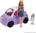 Barbie Car Electric Vehicle With Charging Station. 