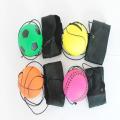 Bouncy Wrist Band Rubber Ball Elastic String Rebound Finger Exercise Sport Toy. 