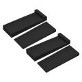 2 Packs High Density Acoustic Isolation Foam Isolation Pads 27 * 10cm Usable Area for Studio Monitor Speaker - #3. 