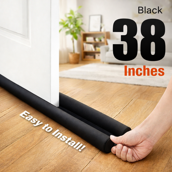 Door Draft Stopper | Under Door Air Stopper | Twin Draft Guard for Door ...