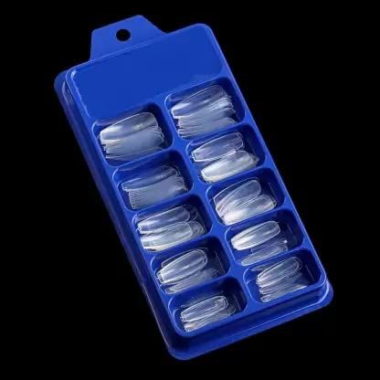 100%20pcs%20Transparent/White%20Ballerina%20Fake%20Nails%20Coffin/Square/Almond%20Artificial%20Nails%20Medium%20Size%20Acrylic%20Nails%20for%20Nail%20Art%20Decal%20Full%20Cover%20Nail%20Tips%2010%20Size%20Transparent%20Fake%20Nails%20-%20Image%203