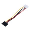 4 pin ide molex male to 15 pin serial ata sata hard drive adapter power cable. 