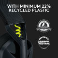 LOGITECH G435 LIGHTSPEED Wireless Gaming Headset - Black And Neon Yellow. 