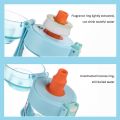 Lamgool Tritan Sports Water Bottles With Straw 650ml Air Up Water Bottle Flavour Flavor Cup Air Up Water Cup With Straw Aquaflask bri 650ml Air-up Plastic Bottle Fitness. 