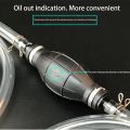 Useful Fuel Liquid Transfer Pump Manual Hand Pump Suction Oil Water Petrol Fuel Liquid Transfer Pump Pipe. 