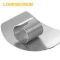 Multifunctional Finger Guard Stainless Steel Finger Guard Safe Vegetable Cutter Hand Guard Tool for Kitchen Cut Finger Protector Gadget Anti-cut Finger Protector. 