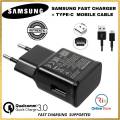 Fast Charger  Qualcomm 3.0  Quick Charge technology with TYPE-C Cable  for Galaxy S10 ,S9, S8,S7  Oppo Huawei Honor Redmi  Tecno & Other Smartphones and gadgets. 