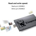 Kingston 120GB SSD A400 SATA3 2.5 7mm W/Adapter SSD 6GBPS. 