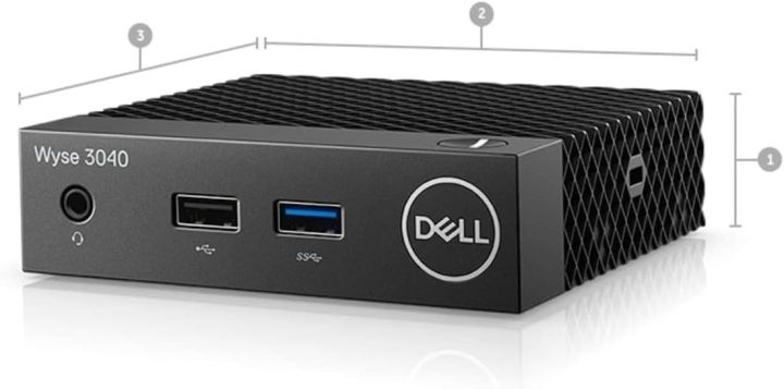 Dell Wyse 3040 Thin Client - Intel Quad-core 1.44 GHz, Wyse ThinOS