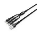 BASEUS, LDNIO, REMAX RC-131th Gition Series Charging 3 in 1 Data Cable. 