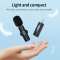 K35 single Collar Wireless Microphone Clip On Lavalier Mic with 3.5mm. 