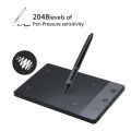 HUION Inspiroy H420 Graphic Drawing Tablets 4 × 2.23", Ideal for OSU!!!, 3 Press Keys. 