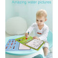 Magic Water Color Drawing Book For Kids Big Size Water Coloring Books With Pen Painting Board Gift For Girls Boys Educational Toys Birthday Gift for Children Drawing Toy My First Paint With Water Activity Books Set ABC Letters & Zoo Animals. 