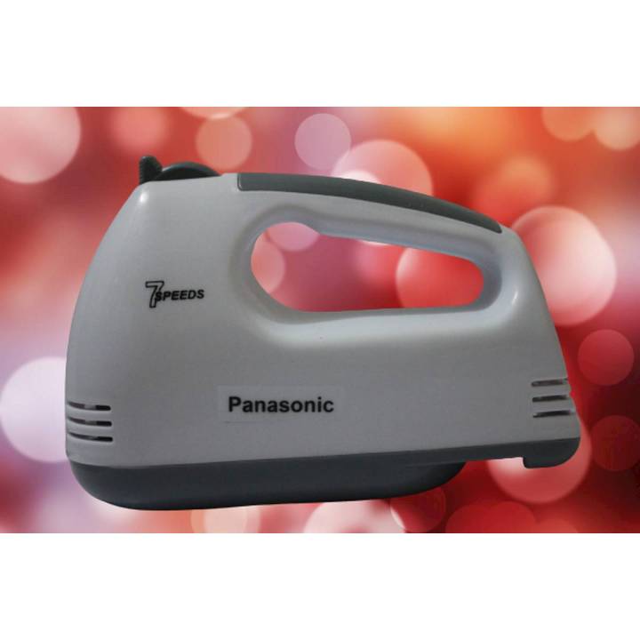 Panasonic_ SHM 5201WH Electric Hand Mixer Original 7 speed Function 260 watts
