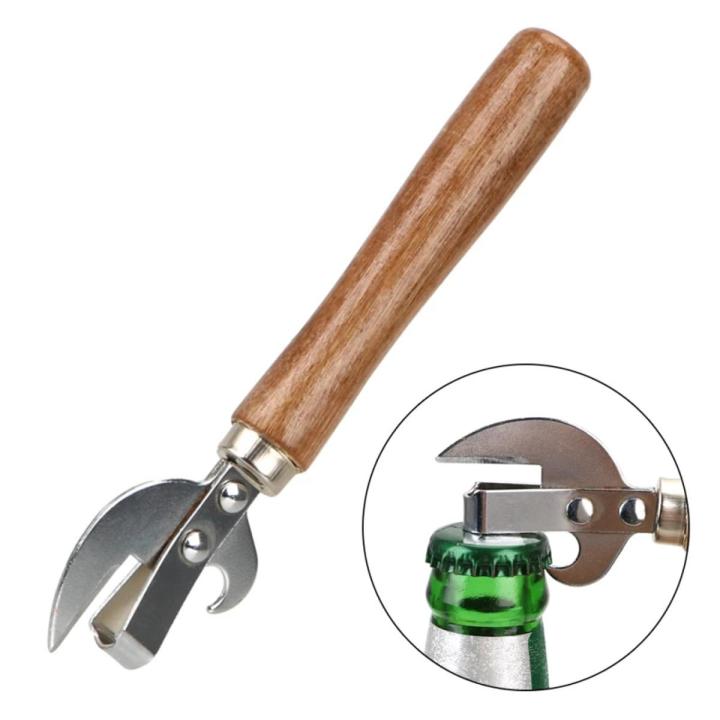 【FUN LIVE】 Portable Manual Can Opener Stainless Steel Bottle Openers Professional Ergonomic Jars Tin Opener For Cans Kitchen Tools