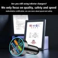5 Ports USB Car Charge 250W Quick Mini Fast Charging For IPhone 11 Mobile Phone Charger Adapter In Car T5M1. 