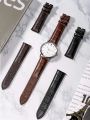 22mm Leather Strap Dany Alpha fit Haylou RT3 Solar Plus Kieslect K10 Kieslect K11 Haylou GST  Haylou LS05  GTR 47mm GTR 2 GTR 2e GTR Stratos Huawei GT 2 Pro, GT Sports, LG Urbane, Samsung Watch 46mm, Samsung Gear S3 Frontier, Samsung Gear S3 Classic. 