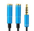 3.5mm Combo Audio Adapter Cable for PS4,Xbox One S,Tablet,Mobile Phone,PC Gaming Headsets and New Version Laptop. 