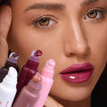 FAFAMOON Peptide Lip Gloss – Long-Lasting, Moisturizing, Non-Stick, No-Budge Lip Stain with Velvet, Mirror Finish – Plumping, Smooth, and Delicate for a Glass-Like Shine – Lip Makeup Cosmetic, Rhode Dupe, Perfect for All-Day Wear – Hydrating. 