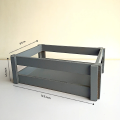 Polished Finish Wooden Crates with Durable Open Slat Design. 
