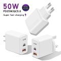 Original 50W USB C Super Fast Charger For Apple iPhone 11 13 12 Mini 14 Pro Max X XS XR 8 7 Plus Type C Lightning Charging Cable. 