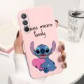 For Samsung Galaxy A34 5G Phone Case Shockproof Silicone Soft TPU Back Cover For SamsungA34 A 34 6.5'' Disney Stitch Couqe Funda. 