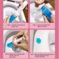 Freshener Toilet Cleaner Gel Flower Stamp, Toilet Deodorant Bathroom Toilet Cleaning Tool. 