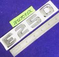 Mercedes E250 chrome plastic rear Emblem 01 pc. 