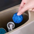 10Pcs Automatic Toilet Bowl Cleaner Tablets, Bathroom Tank Cleaner, Strong Detergent Ability, Long-lasting 300 brushes, Mild Fresh Pine Scent. 