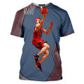 Japan Hot Anime SLAM DUNK Basketball Team Sakuragi 3D Print T Shirt Men Women Summer T-shirts Casual Tee Shirt Oversized Tops. 