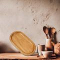 Wooden Fancy Food Serving Tray, Hand Made Wooden Tray,  using for  serving fries ,fast food and  spone & kinfe. 