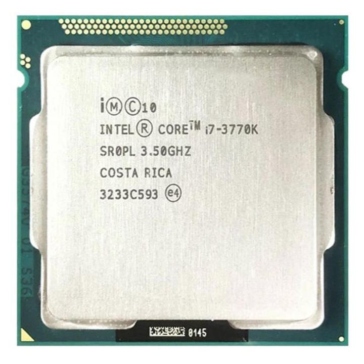 Intel® Core™ i7-3770K Processor 8M Cache, up to 3.90 GHz