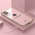 OPPO A54 Case OPPO A54 Straight Edge Maple Leaf Phone Case FY. 