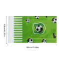 FOOTBALL THEME TABLE COVER ( 108 CM X 180 CM ). 