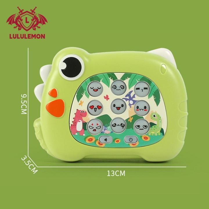 Lululemon Fidget Toy for Kids Dinosaur Push Game Machine Fun Stress Relief Toy for Kids Adults Battery Powered Educational Fidget Toy Buy Screen Time Reduction Toy
