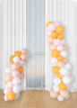 10 pcs 9 inch Mango Balloons without shinny Latex Balloon for Valentine Birthday Parties Baby Shower Wedding Backdrop Decor Minion, Bee Theme and Summer Party. 