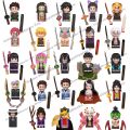 WM blocks 6116 6137 6138 Demon Slayer Tanjirou Nezuko Inosuke Zenitsu Giyuu Rengoku Uzui Tengen anime bricks building blocks. 