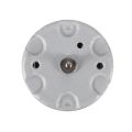 2X RF-500 TB-12560 DC 1.5 - 12 V 2700 U / MIN Idling speed 32 mm diameter DC motor silver. 
