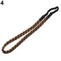 Sanwood® Women's Vintage Bohemian Braided Elastic Headband, Stretchable Hair Accessory. 