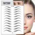 tattoo pencil eyebrow temporary eyebrow tattoos stickers stick on eyebrows waterproof 3d fake tatoo brow sketch sticker brows. 
