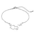 【shenggangshangmao001】Lutaku Serotonine Molecuul Armbanden Voor Vrouwen Hormoon Dna Rvs Chemie Verpleegkundige Sieraden. 