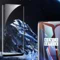 Tempered Glass for OnePlus 7 Pro Curved Glass Full Coverage Screen Protector 1+7 Pro - BLACK. 