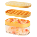 Press Type Ice-Cube Round Makers Ice HockeyS Mold Spare Parts Quick-Freeze Mini Ice Ball Party Kitchen Ice Box Tray Silicone. 