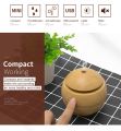 Ultrasonic Mini Aroma Humidifier ( 7 Color Changing LED Lights ). 