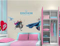 Frozen Elsa and Kristoff Wall Sticker Removable. 