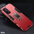 iCaseCover for OPPO A76 4G / OPPO A96 4G Hard Case Shockproof Car Magnetic Stand Holder Back Cover. 