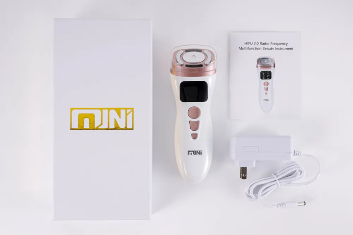 Mini Hifu Machine 3 in 1 Ultrasound RF EMS Facial Beauty Device