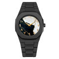 Black Arabic Aura Watch For Men Stylish Aura Watch 100% Original Watch PoliFiber Arabic Black Watch New 2025 2026 Smartwatch. 