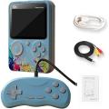 G5 Retro 3 inch Handheld Game Console Built-in 500 Classical FC Games Support for Connecting TV & Two Players. 