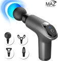 MAZ PREMIUM  ORIGINAL Pro 12-Speed Massage Gun – Ultra-Quiet Muscle Pain Relief & Sports Recovery | 5 Attachments, Long Battery Life | 100% Genuine (Fast Recovery, Deep Tissue Therapy). 